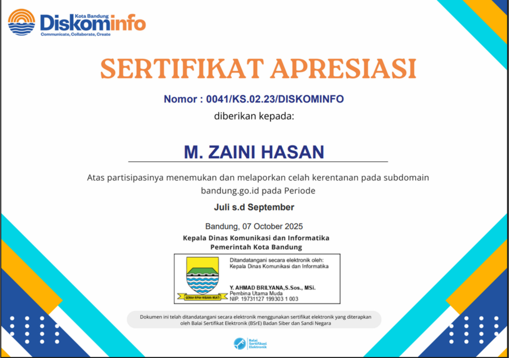 Diskominfo Kota Bandung